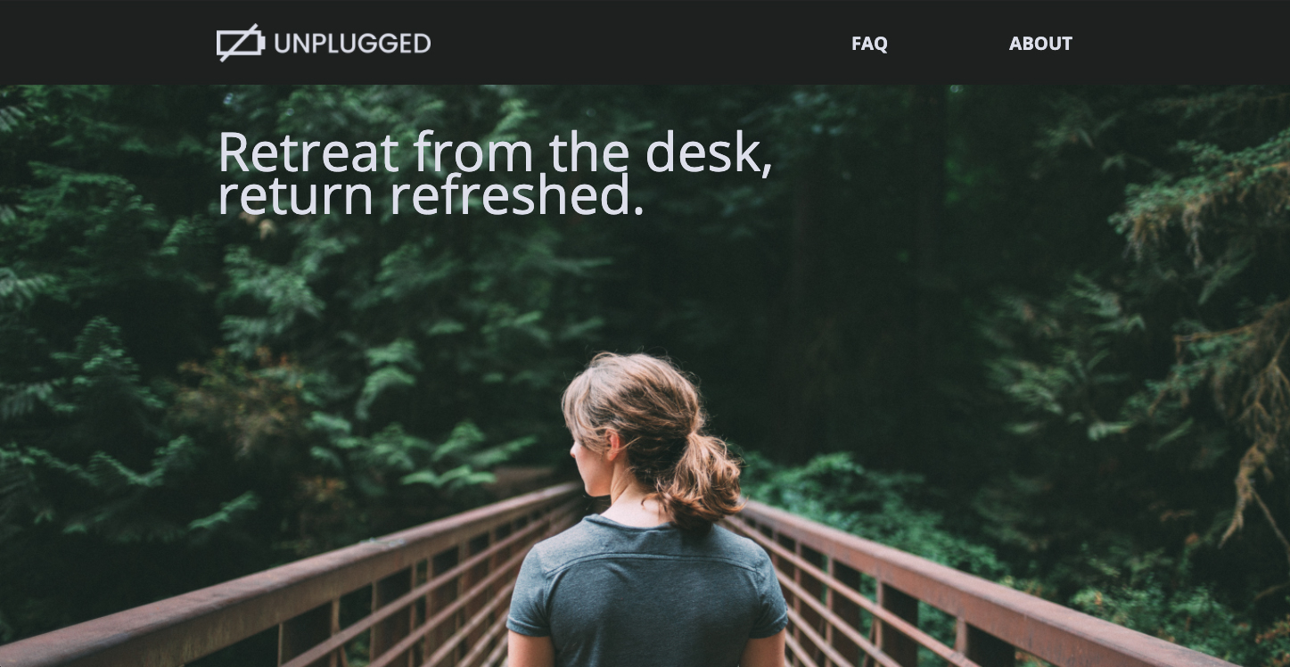 unplugged website photo